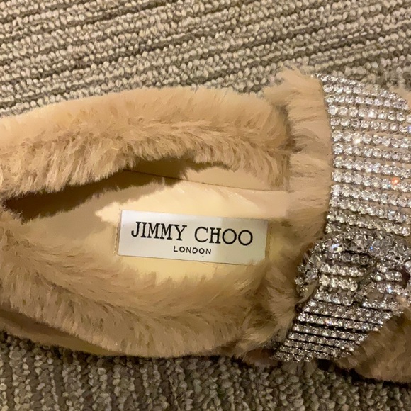 Jimmy Choo fluffy slippers - Picture 3 of 3